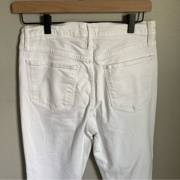 Frame White Le Sylvie Crop Jeans Size 27 - Picture 8 of 8